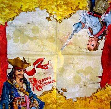 029 Pirat - 2-ply - Disney - Pirates of the Caribean